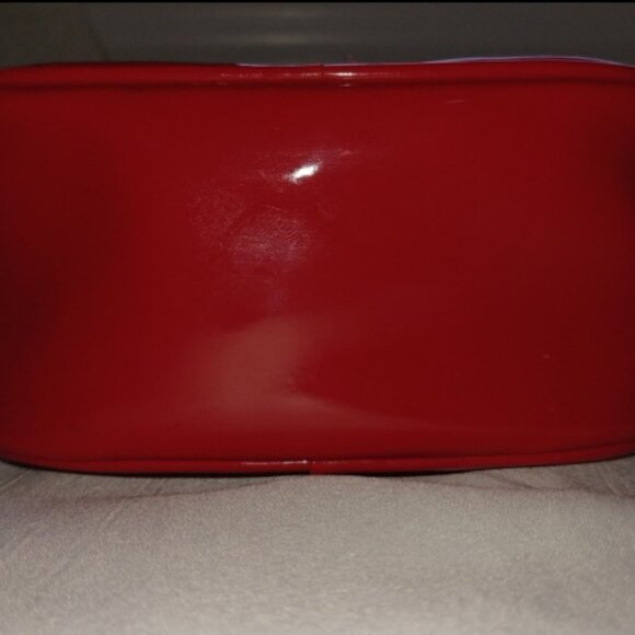 Red Tory Burch Cosmetic Case - Picture 3 of 9
